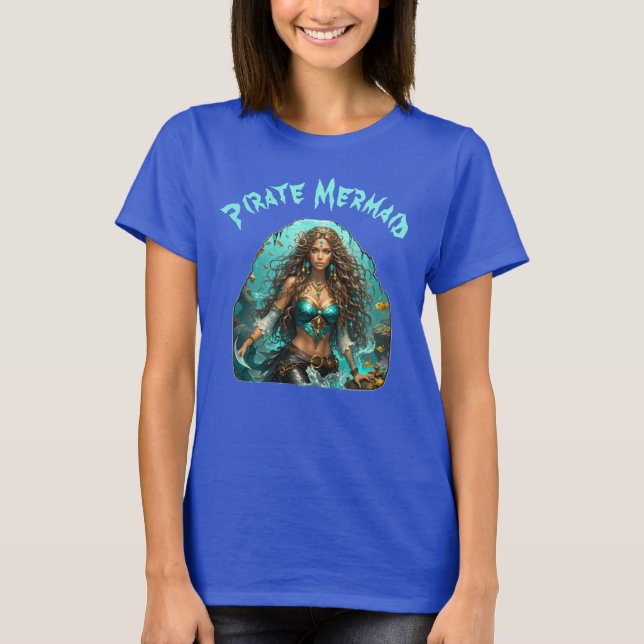 T-shirt Pirate Mermaid Lady Thunder_Cove (Devant)