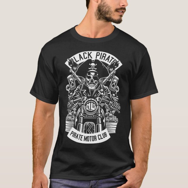 T-shirt Pirate motor club (Devant)