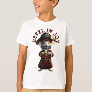 T-shirt Pirate Mouse Leader : World Domination Edition