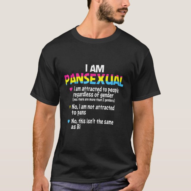 T-shirt Pirate Pansexuel Rétro Aime Tous Booty Cute Lgbt P (Devant)