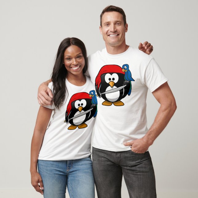 T-shirt Pirate Penguin (Unisexe)