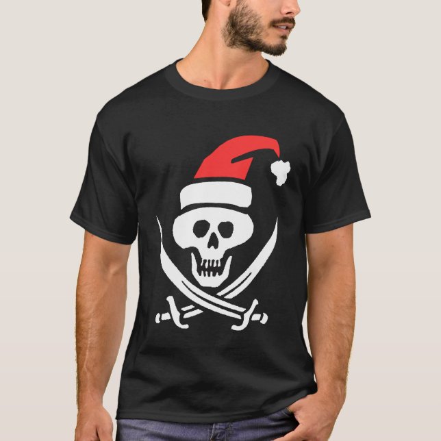 T-shirt Pirate Père Noël (Devant)