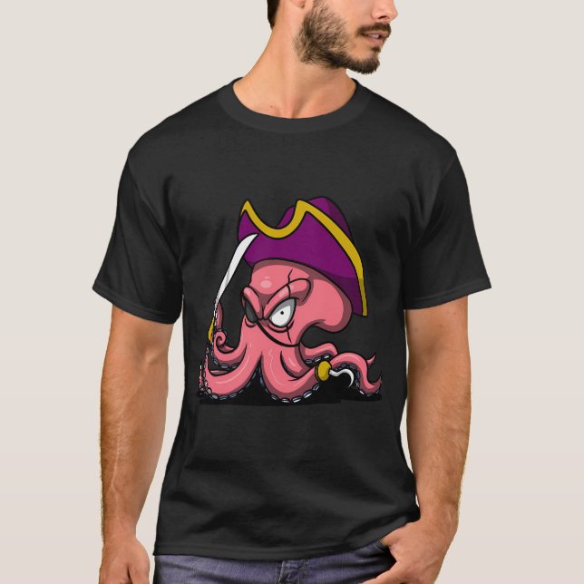 T-shirt Pirate Pieuvre (Devant)