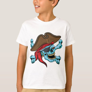 T-shirt Pirate Skull & Crossbones-01