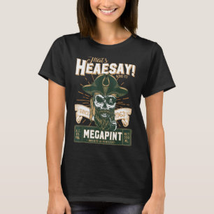 T-shirt Pirate Skull Hearsay N'Est Pas Bonne Heure En Tout
