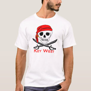 T-shirt Pirate Skull Key West