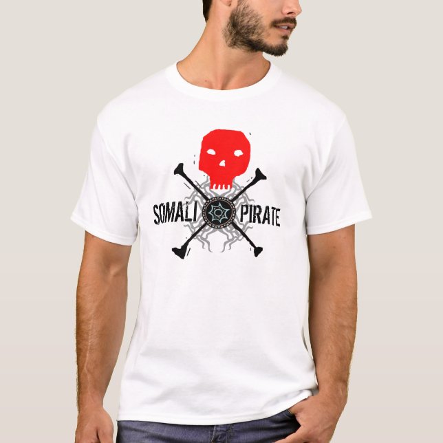 T-shirt Pirate somalien (Devant)