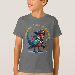 T-shirt Pirate Sparrow Squawk drôle Parler comme un pirate