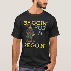 T-shirt Pirate suppliant pour un petit verre drôle inappro