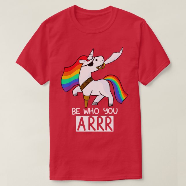 T-shirt Pirate Unicorn (Design devant)
