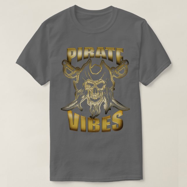 T-shirt Pirate Vibes Amateurs de crâne (Design devant)