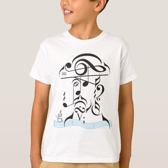 T-shirt Piraterie musicale (Devant)