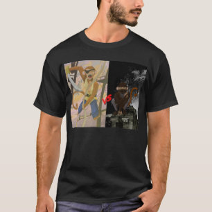 T-shirt Pirates contre la chemise de Ninjas