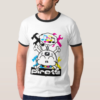 T-shirt pirates de 4 couleurs