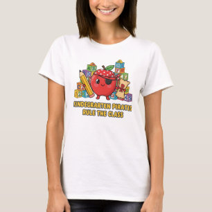 T-shirt Pirates de la maternelle Professeur drôle d'école 