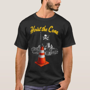 T-shirt Pirates Hisser Le Cône Citation Drôle Baseball pou
