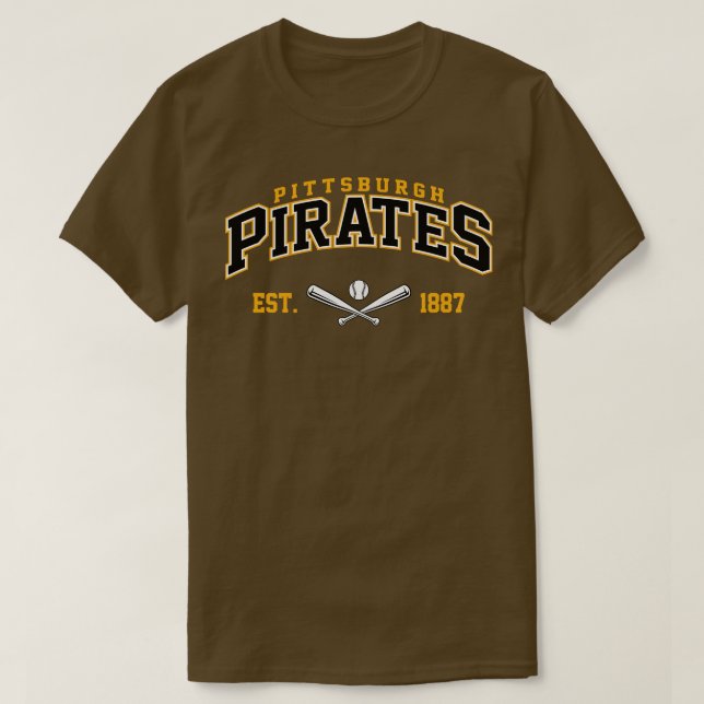 T-shirt Pirates rétro (Design devant)