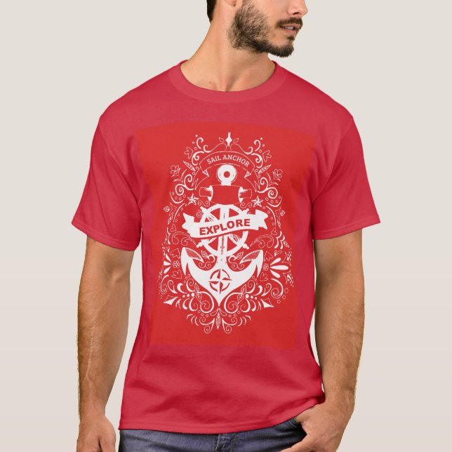 T-shirt Pirates rouges (Devant)