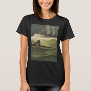 T-shirt Pirates Vintage, Naufrage du Covenant par NC Wyeth