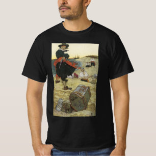 T-shirt Pirates Vintage, William Kidd Enterrant un Trésor