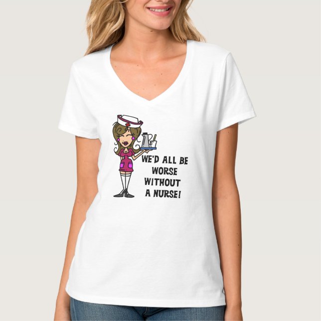T-shirt Pire sans infirmière (Devant)