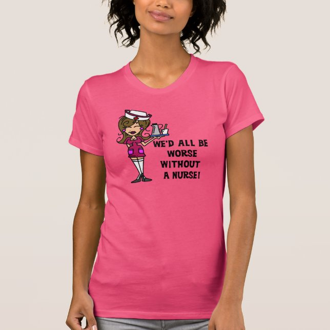 T-shirt Pire sans infirmière (Devant)