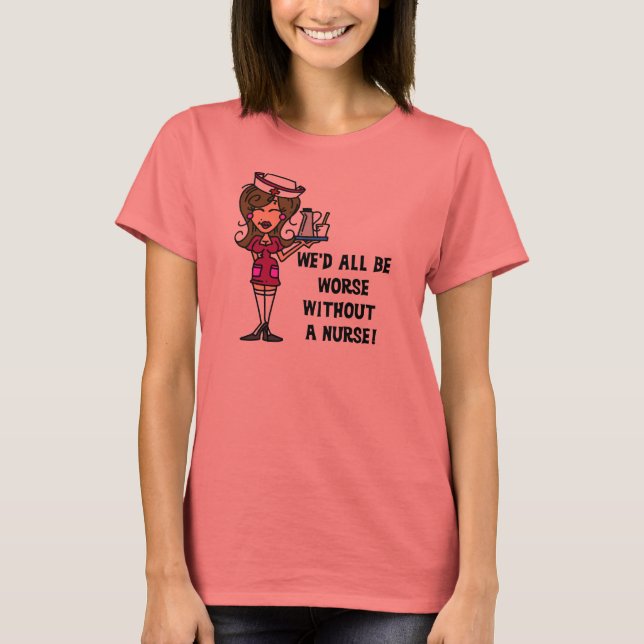 T-shirt Pire sans infirmière (Devant)