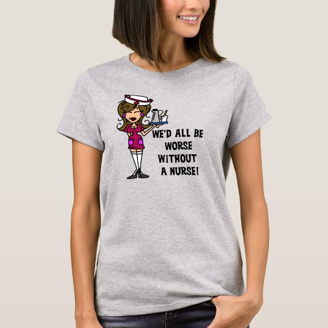 T-shirt Pire sans infirmière (Devant)