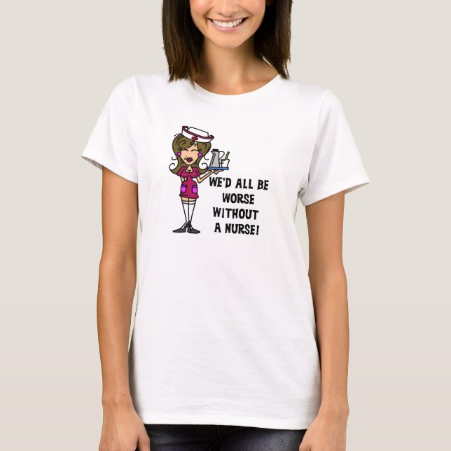 T-shirt Pire sans infirmière (Devant)