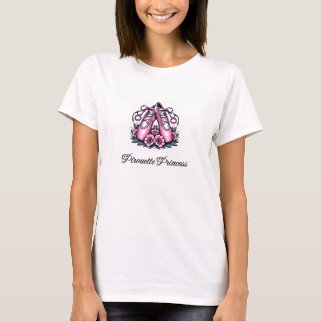 T-shirt Pirouette Princess (Devant)