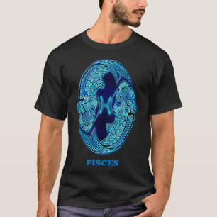 T-shirt Pisces Personnalité Astrologie Signe Zodiaque Horo