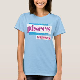 T-shirt Pisces violet