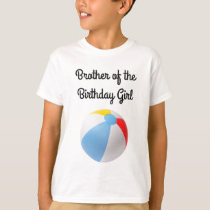 T-shirt Piscine à éclaboussures Anniversaire Frère T-Sh