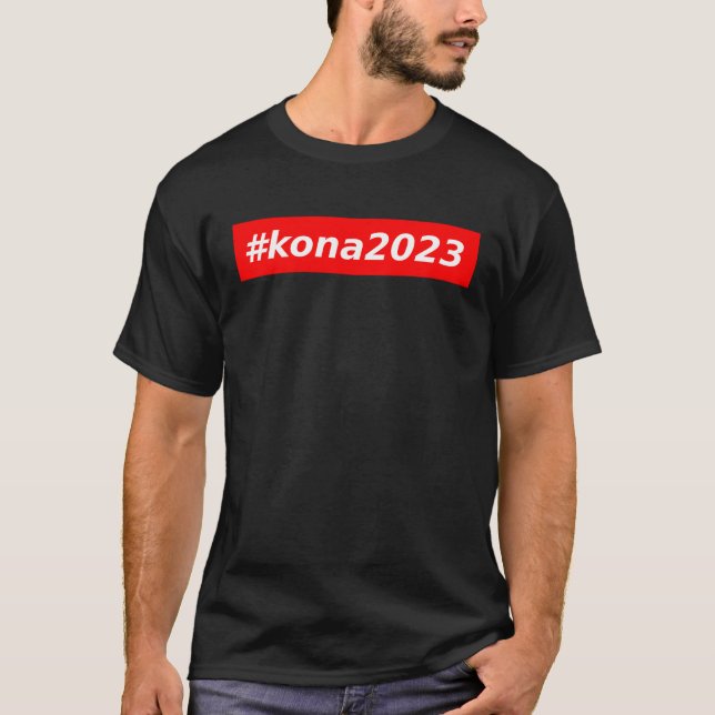 T-SHIRT PISCINE À VÉLO EXÉCUTION KONA 2023 MENS TRIATHLÈTE (Devant)