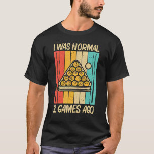T-shirt Piscine Cool Pour Hommes Femmes Snooker Billard 8