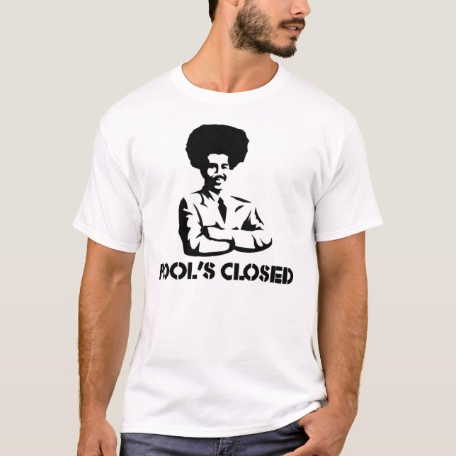 T-shirt Piscine fermée (Devant)