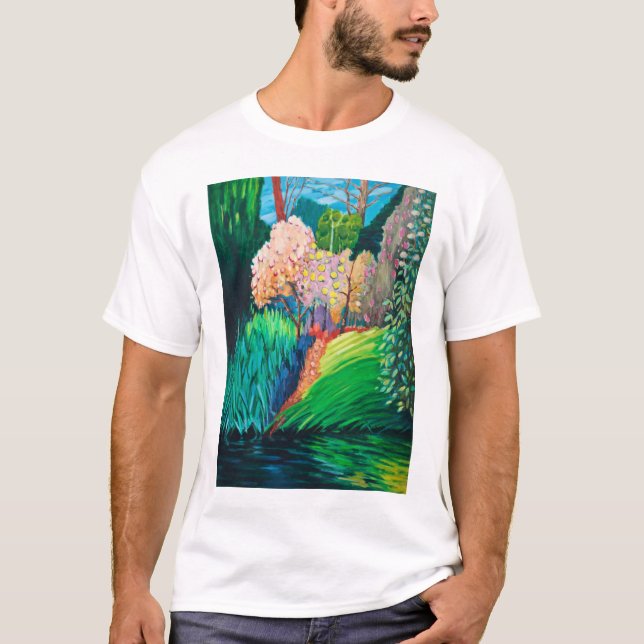 T-shirt Piscine foncée (Devant)