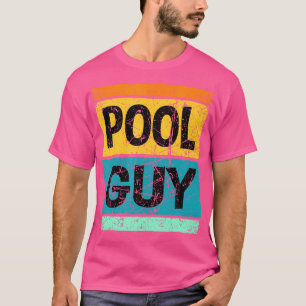 T-shirt Piscine Guy Funny Piscine