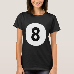 T-shirt Piscine Ll 8 Matching Billiards Cadeau Easy Hallow