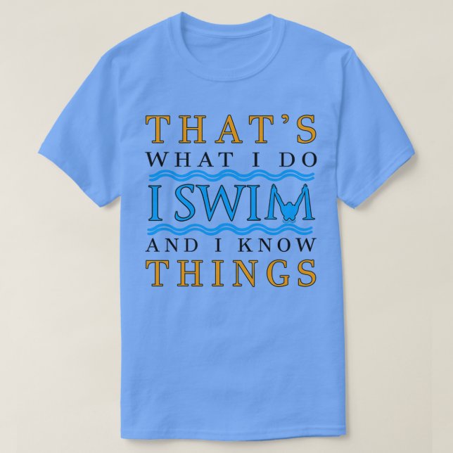 T-shirt Piscine Piscine Intérieure Ts Triathlon S (Design devant)