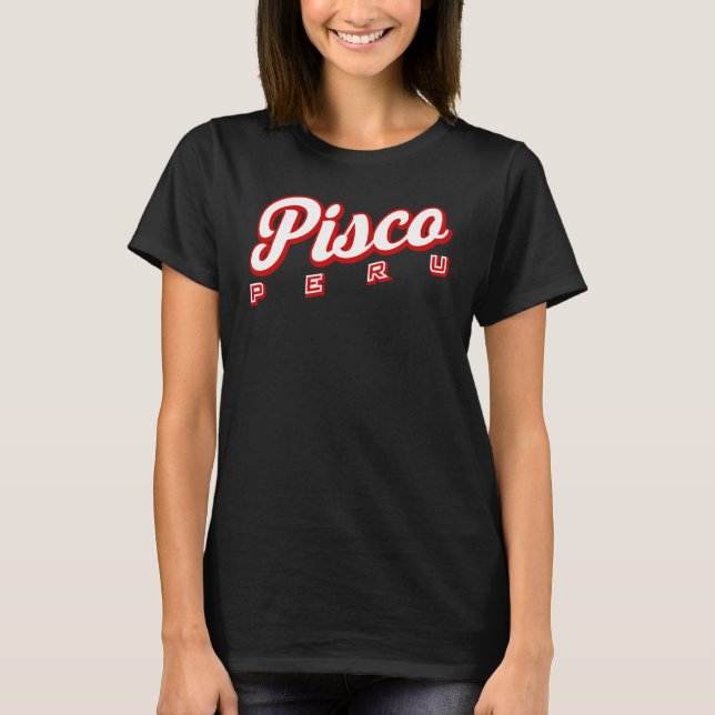T-shirt Pisco Pérou (Devant)