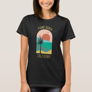 T-shirt Pismo Beach California Boho Vintage Vacances Souv