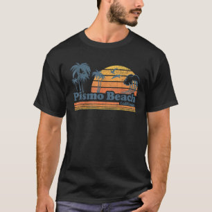 T-shirt Pismo Beach California Vacances Cute Vintage Cali