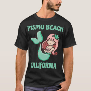 T-shirt Pismo Beach Mignonne Sirène Thème