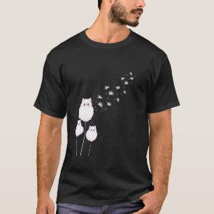 T-shirt Pissenlits Chats Mignons - Propriétaire de Chat Ch