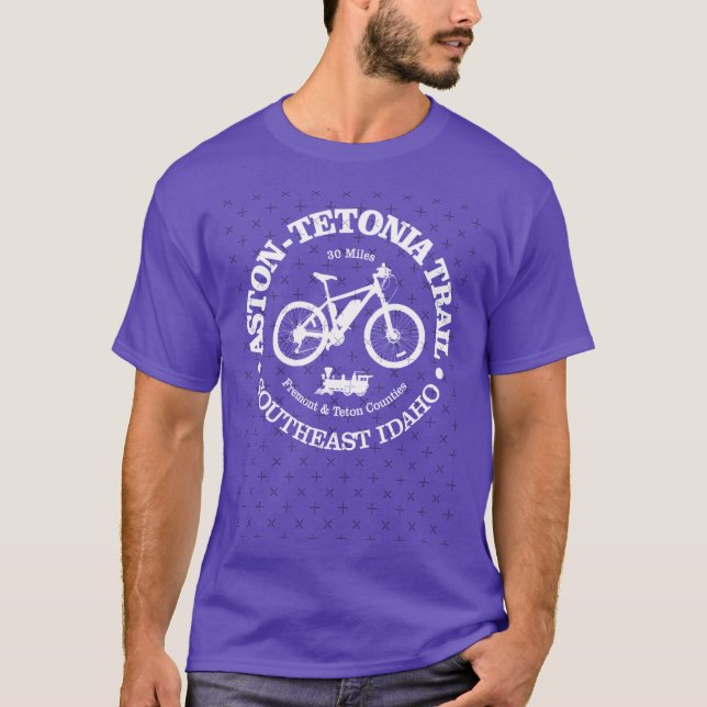 T-shirt Piste AstonTetonia (Devant)