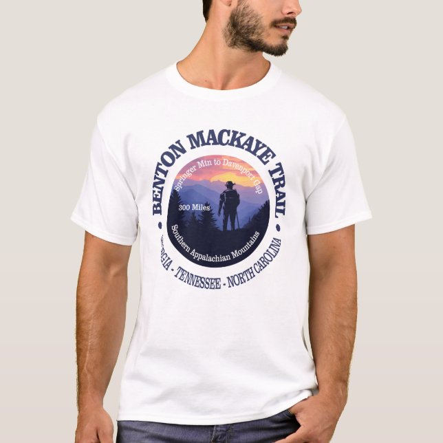 T-shirt Piste Benton MacKaye (rd2) (Devant)