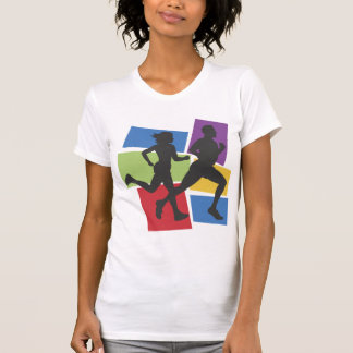 T-shirt Piste colorée / Tee - shirts en course