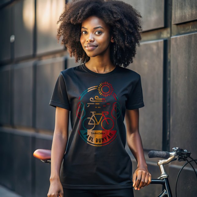 T-shirt Piste cyclable Retro Paul Bunyan (Créateur téléchargé)