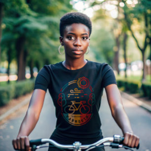 T-shirt Piste cyclable Retro Yarmouth.